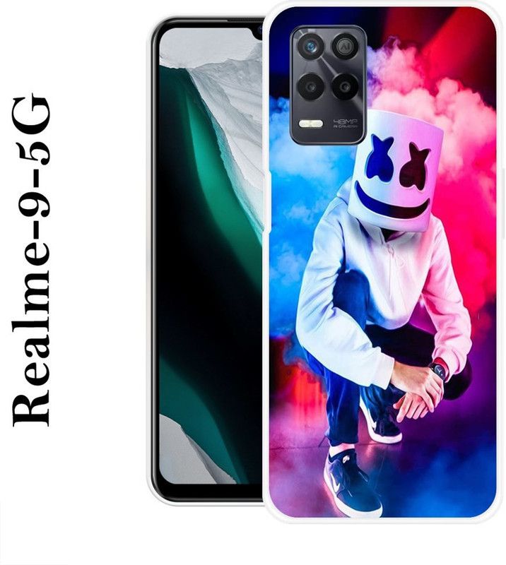 REALKING Back Cover for Realme 9 5G  (Multicolor, Grip Case, Silicon)