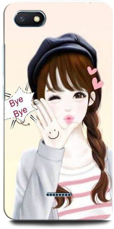 INTELLIZE Back Cover for Redmi 6A M1805C3DI GIRL, WOMEN ARTWORK, ANIME, PRETTY, BEUTY  (Multicolor, Hard Case, Pack of: 1)