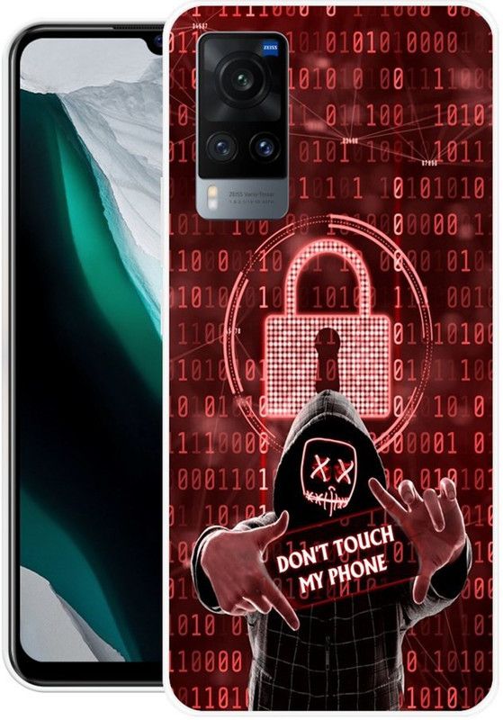 PRINTGARD Back Cover for Vivo X60  (Multicolor, Grip Case, Silicon)