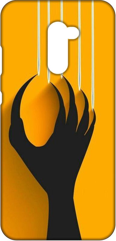 Smutty Back Cover for POCO F1  (Multicolor, Hard Case, Pack of: 1)