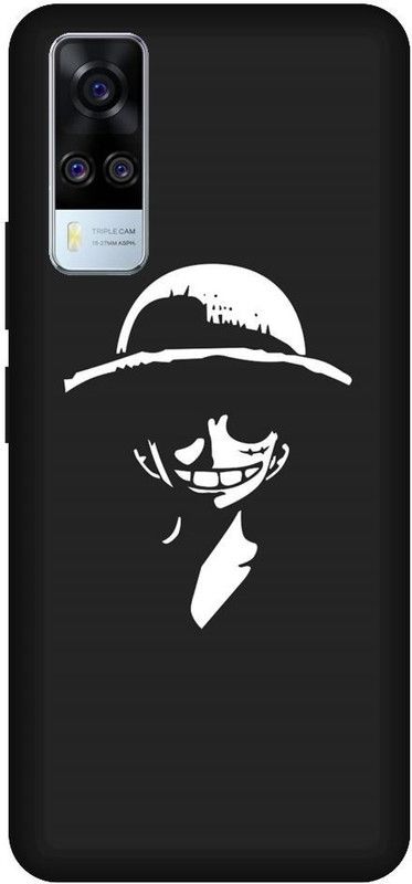URCHIN Back Cover for Vivo Y51 Luffy, Monkey D Luffy, One Piece, Pirate, Anime, Funny, Cartoon  (Multicolor, Shock Proof, Pack of: 1)