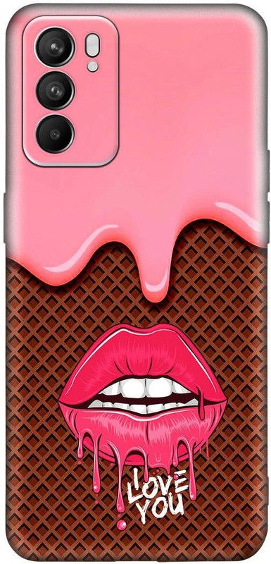 7printzone Back Cover for OPPO RENO 6  (Multicolor, Flexible, Silicon)