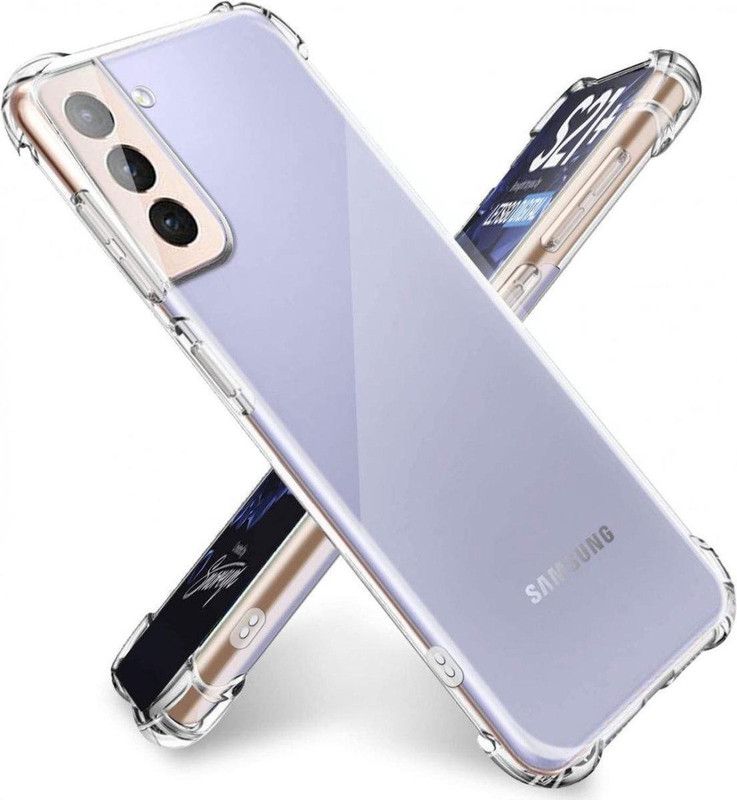 CASEHUNT Back Cover for Samsung Galaxy S21 Plus  (Transparent, Grip Case, Pack of: 1)
