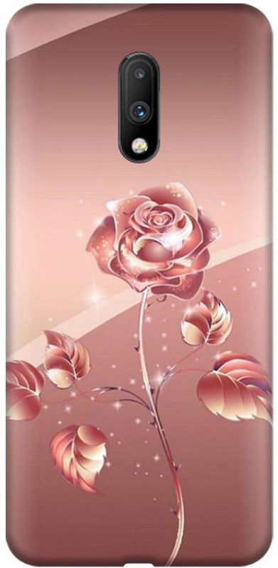 PNBEE Back Cover for OnePlus 7 (GM1901, GM1900) -Rose Printed Back Case Cover  (Multicolor, Hard Case, Pack of: 1)