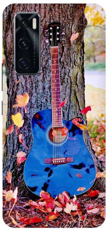 URCHIN Back Cover for Vivo V20SE guitar, guitar love, cool, love, music, instuments, black and white  (Multicolor, Shock Proof, Pack of: 1)