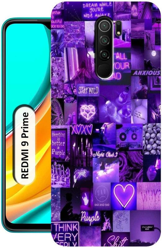 Dekhbuy Back Cover for Mi Redmi 9 Prime  (Multicolor, Dual Protection, Silicon)