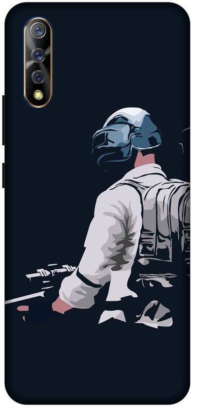 SSMORYA Back Cover for Vivo Z1x PUBG Printed Back Cover  (Multicolor, Waterproof)