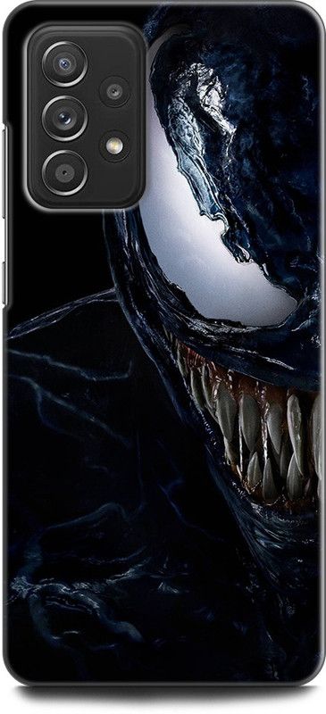Afterglow Back Cover for SAMSUNG Galaxy A52 VENOM, MARVAL, COMIC, SPIDERMAN, ANTI HERO, SUPERHERO  (Multicolor, Shock Proof, Pack of: 1)