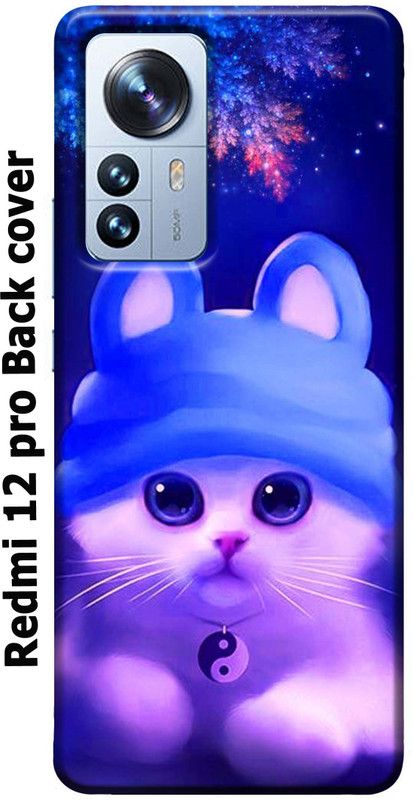 Starbun Back Cover for Redmi 12 Pro Back cover  (Multicolor, Dual Protection, Silicon)