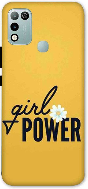NDCOM Back Cover for Infinix Smart 5 Girl Power Girly Printed  (Multicolor, Hard Case, Pack of: 1)