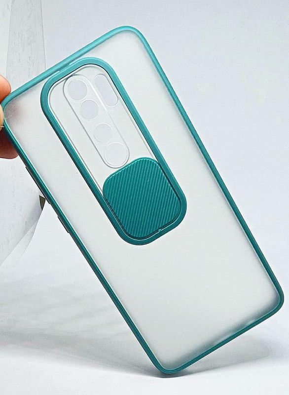 Dallao Back Cover for Xiaomi Redmi Note 8 Pro  (Green, Shock Proof, Pack of: 1)