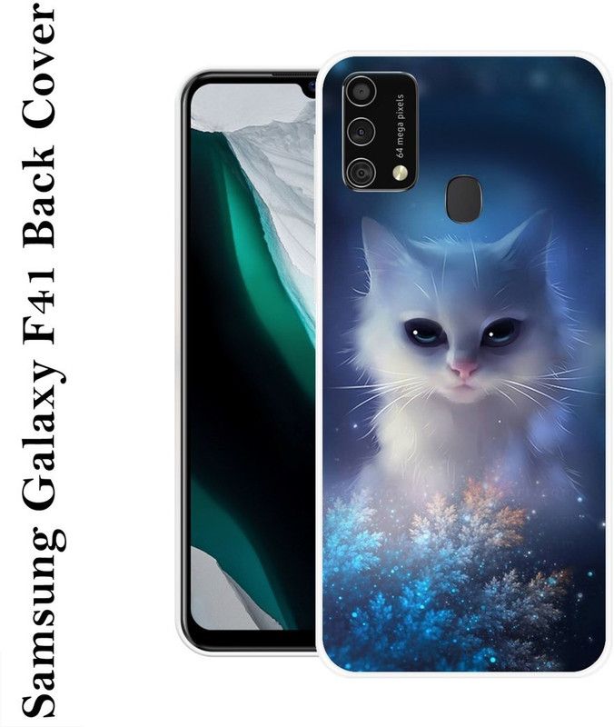 SHIVKUDI Back Cover for Samsung Galaxy F41  (Multicolor, Silicon)