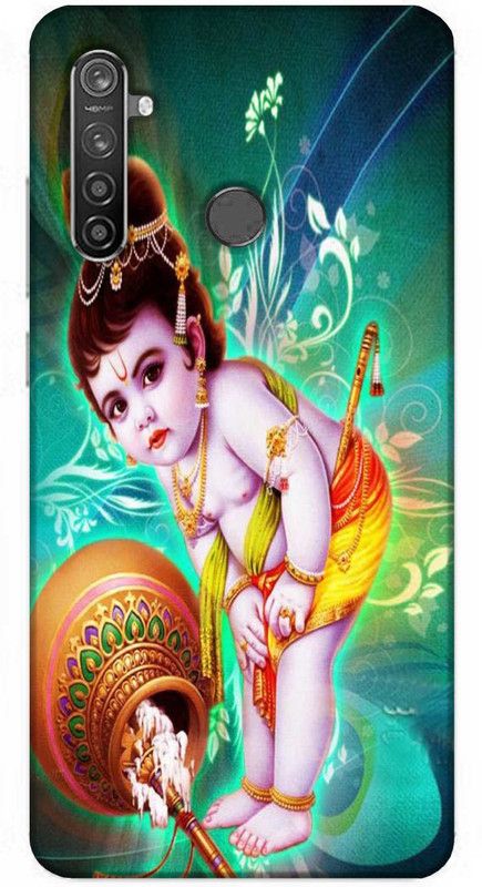CUTECASE Back Cover for Realme 5i  (Multicolor, Anti-radiation, Silicon, Pack of: 1)