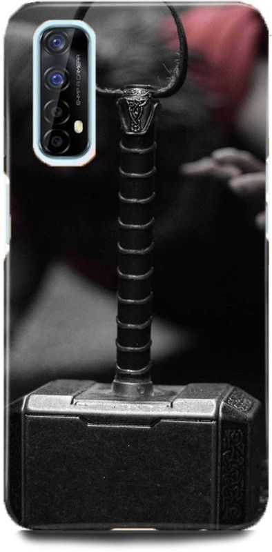 MP ARIES MOBILE COVER Back Cover for Realme 7  (Black, Hard Case, Pack of: 1)