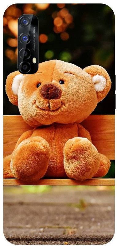 URCHIN Back Cover for Realme 7 teddy bear, love, cute, I love you, cute teddy, miss you  (Multicolor, Shock Proof, Pack of: 1)