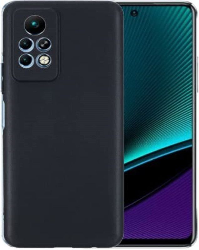 S-Hardline Back Cover for infinix Note 11s, Premium Silicon Case Best Protection)  (Black, Pack of: 1)