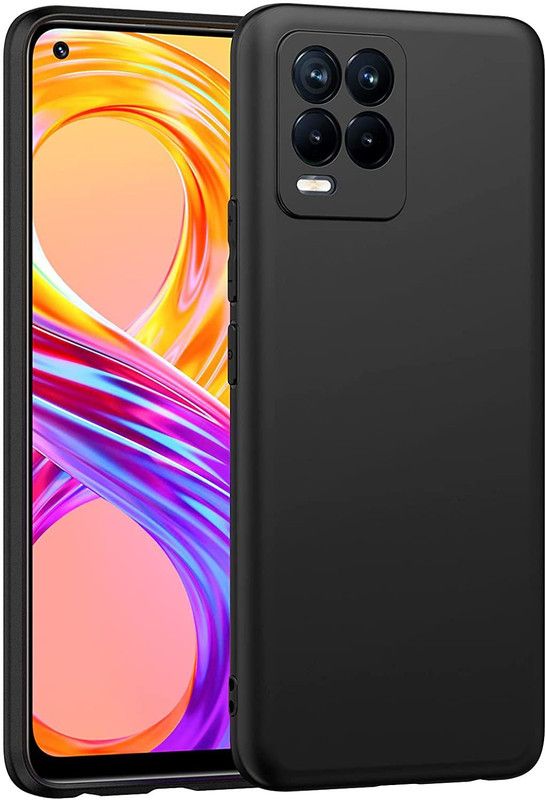 Power Back Cover for Realme 8i  (Black, Shock Proof, Pack of: 1)