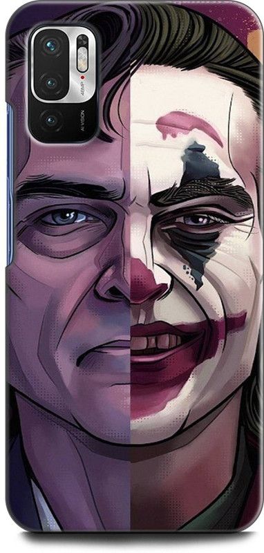 Wall Art Back Cover for REDMI Note 10T 5G JOKER2019, JACQUELINE PHOENIX, JOKER MOVIE, JOKER, MOVIE, DC  (Multicolor, Dual Protection, Pack of: 1)