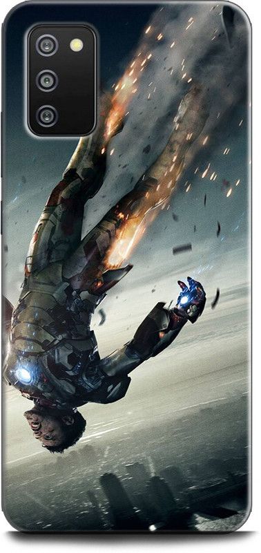 Afterglow Back Cover for SAMSUNG Galaxy M02s IRON MAN, LOVE YOU 3000, SUPERHERO, TONY STARK, MARVAL, COMIC  (Multicolor, Shock Proof, Pack of: 1)