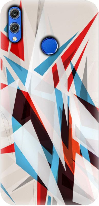 Smutty Back Cover for Honor 8X - Glass Print  (Multicolor, Hard Case, Pack of: 1)