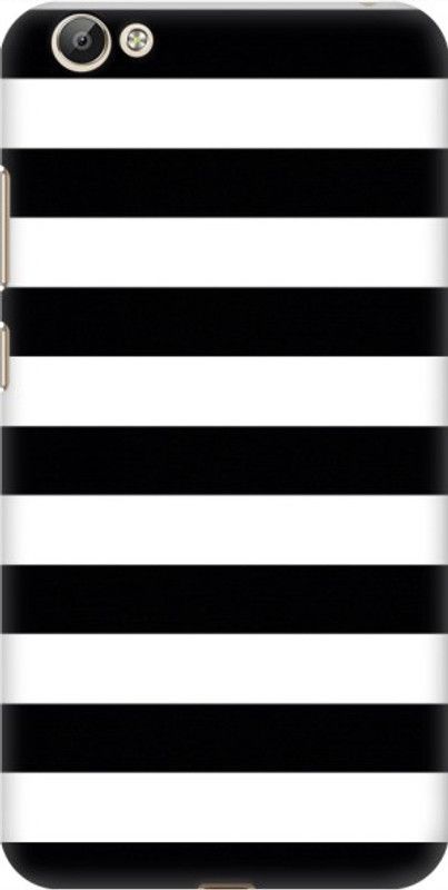 COBIERTAS Back Cover for VIVO Y66  (Black, White, Hard Case)