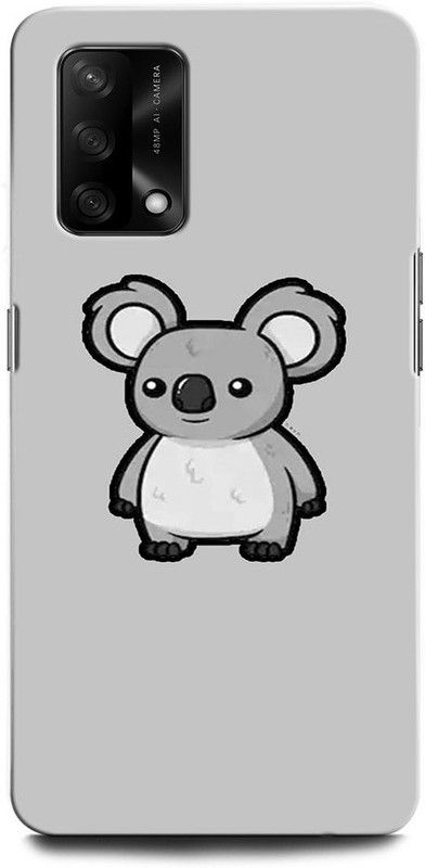ORBIQE Back Cover for OPPO F19 CPH2219 KOALA, ANIMAL, CUTE, LOVE, KAWAI  (Multicolor, Hard Case, Pack of: 1)