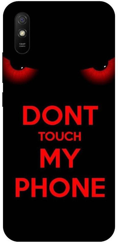 URCHIN Back Cover for Redmi 9iDon’t touch my phone, Attitude, Love, Cool, Boys  (Multicolor, Shock Proof, Pack of: 1)