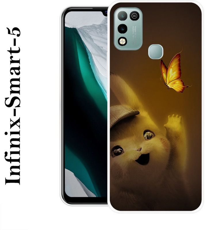 SUPERCASE Back Cover for Infinix Smart 5  (Brown, Grip Case, Silicon)