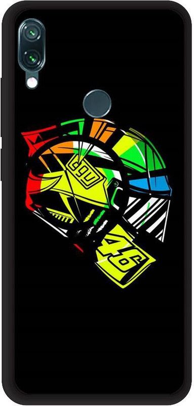 URCHIN Back Cover for Note7pro valentino rossi, vr46, vr46 helmet, agv, bike rider, motogp  (Multicolor, Shock Proof)