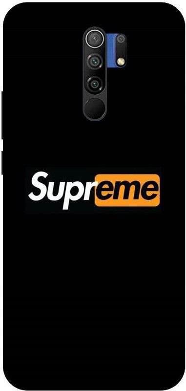URCHIN Back Cover for Redmi 9 prime Supreme, Supreme logo, Cool, Trand, Hub  (Multicolor, Shock Proof, Pack of: 1)