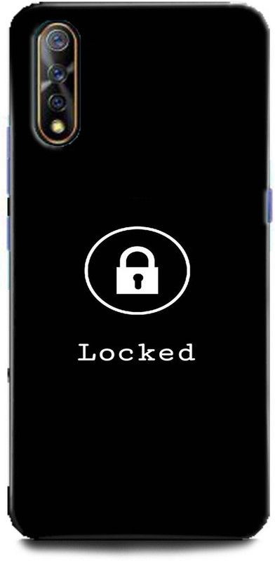 Afterglow Back Cover for Vivo Z1x LOCKED, BLACK,GALAXY,HATE,LOCK,PLUS,TEXT  (Multicolor, Shock Proof, Pack of: 1)