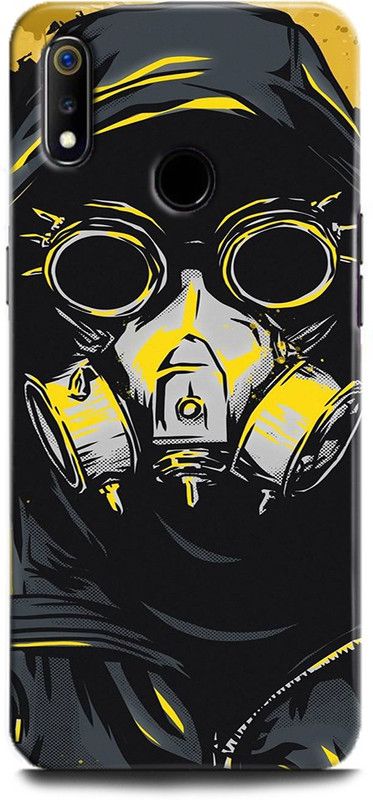 Afterglow Back Cover for Realme 3 MASK ART BOY, ART, MASK  (Multicolor, Shock Proof, Pack of: 1)