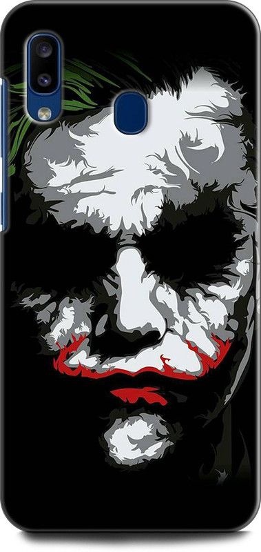 Afterglow Back Cover for SAMSUNG Galaxy M10s JOKER, BATMAN, HEATH LEDGER JOKER, DARK KNIGHT, WHY SO SERIOUS  (Multicolor, Shock Proof, Pack of: 1)