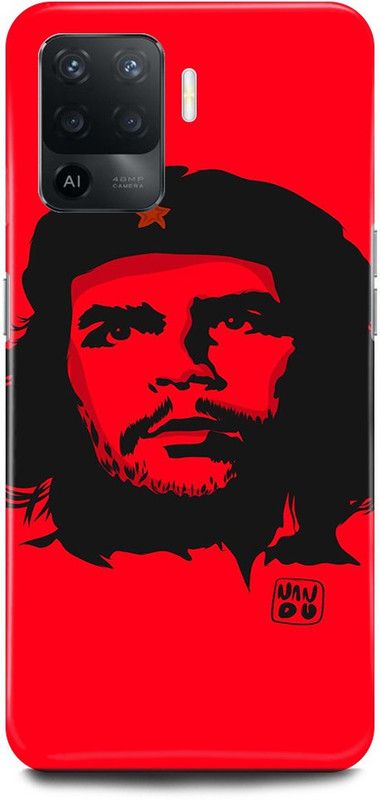 JUGGA Back Cover for OPPO F19 Pro, CHE GUEVARA, MINISTER, OF, INDUSTRIES, OF, CUBA  (Red, Hard Case, Pack of: 1)
