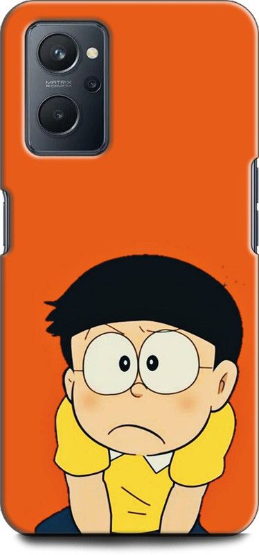 KEYCENT Back Cover for Realme 9i, RMX3491 NOBITA, DORAEMON, ANIMATION, CARTOON, ANIME  (Multicolor, Shock Proof, Pack of: 1)