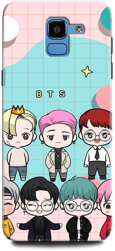 Afterglow Back Cover for SAMSUNG Galaxy J6 BTS, BTS ARMY, BTS LOVE, BTS SINGERS, BANGTAN BOYS  (Multicolor, Shock Proof, Pack of: 1)