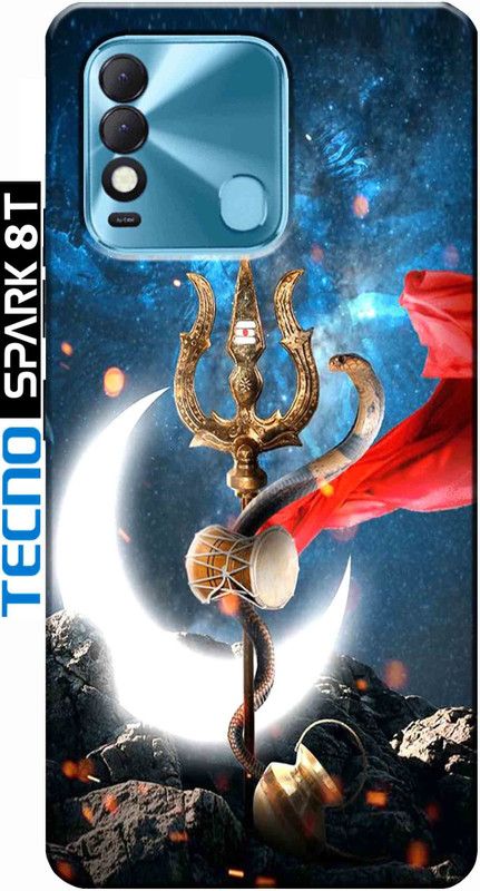 Burdak Back Cover for Tecno Spark 8T 2548  (Multicolor, Flexible, Silicon, Pack of: 1)