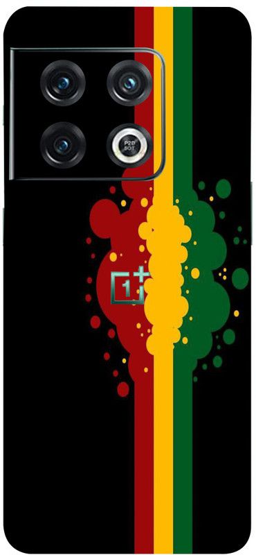 CLAXA Rainbow Line One Plus 10pro 5G Back Skin Guard, Rainbow Line Mobile Skin  (Rainbow Line Skin With Super matte finish)