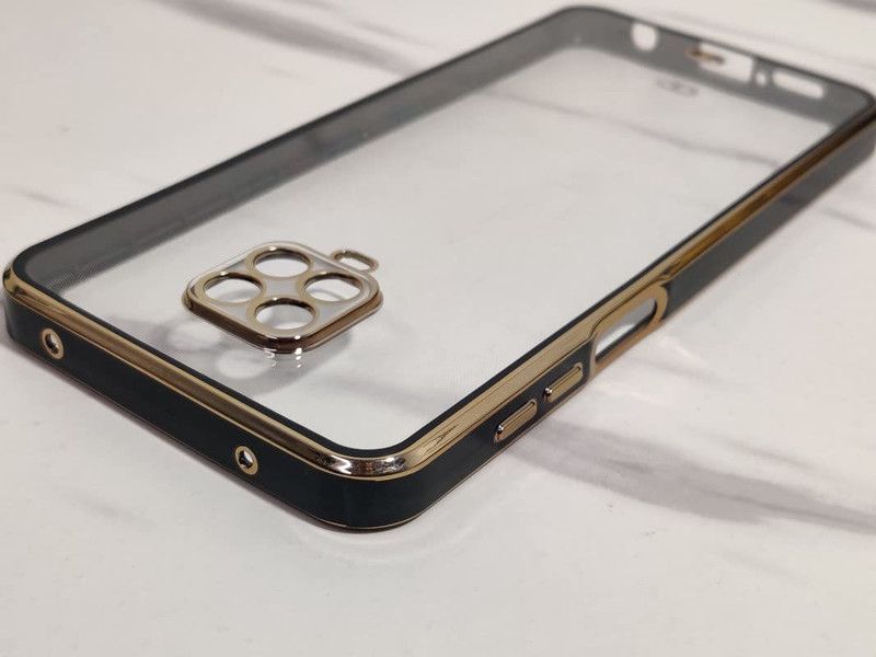 western delhi Back Cover for Poco M2 Pro  (Green, Gold, Silicon)