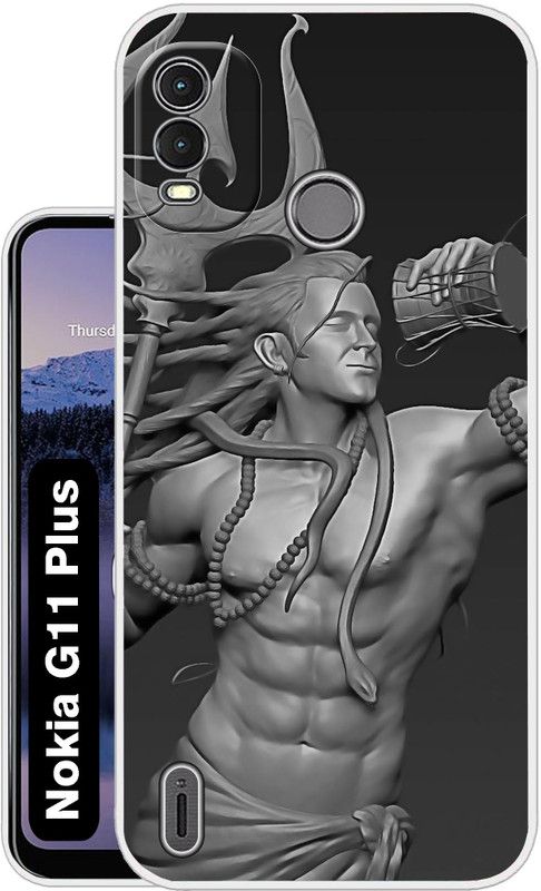 Case Club Back Cover for Nokia G11 Plus  (Grey, Grip Case, Silicon, Pack of: 1)