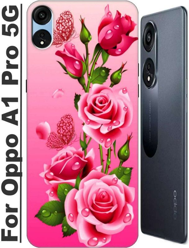 Sheorano Back Cover for Oppo A1 Pro 5G 2529  (Gold, Flexible, Silicon, Pack of: 1)
