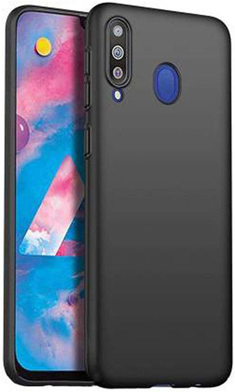 FONECASE Back Cover for Samsung M30  (Black)