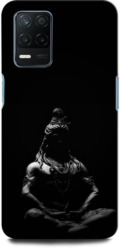 INTELLIZE Back Cover for Realme 8 5G SHIVJI, LORD SHIVA, MAHADEV, BHOLENATH, TRISHUL  (Multicolor, Hard Case, Pack of: 1)