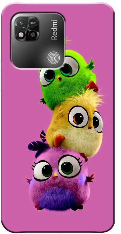 StroFit Back Cover for Redmi 10A 2821  (Multicolor, 3D Case, Silicon, Pack of: 1)