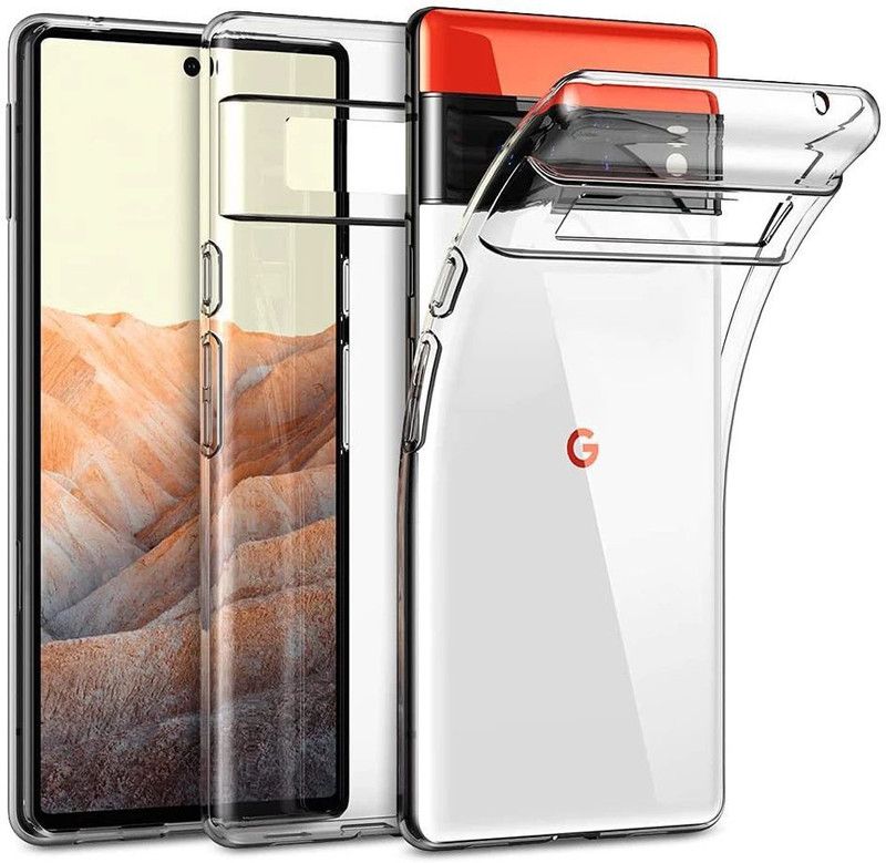 CaseWEB Back Cover for Google Pixel 6A  (Transparent, Flexible, Silicon, Pack of: 1)