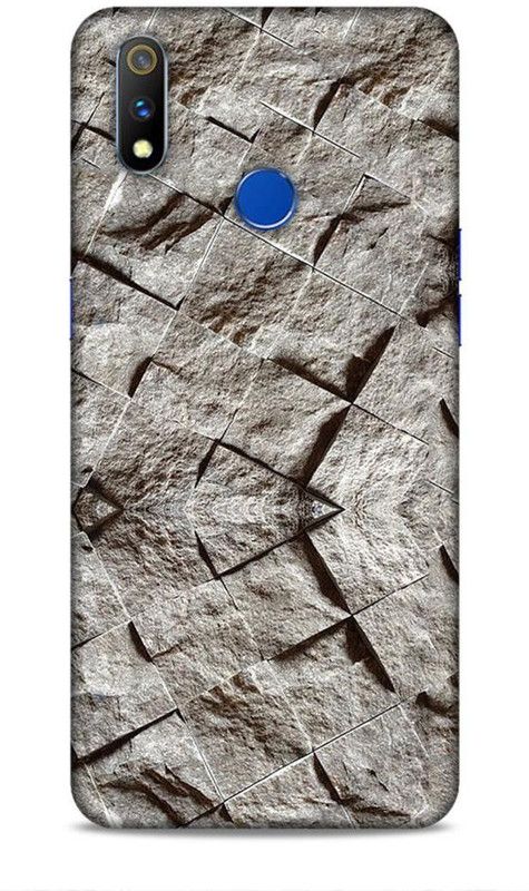 Keviv Back Cover for Realme 3 Pro  (Grey, 3D Case, Pack of: 1)