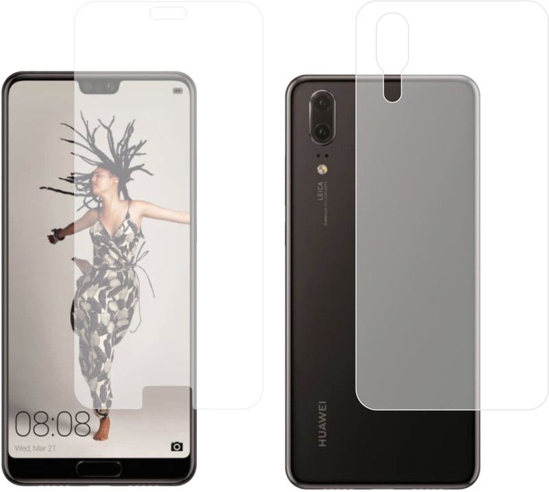 CASE CREATION Front and Back Screen Guard for Huawei P20 2018  (Pack of 2)