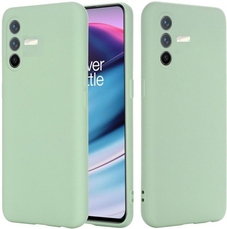 Wellchoice Back Cover for VIVO V23 5G ( Liquid Silicone )  (Green, Grip Case, Silicon, Pack of: 1)