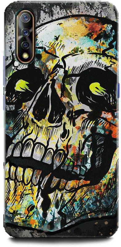 Afterglow Back Cover for Vivo S1 PUNISHER, SKULL, MONSTER, ANGRY SKULL, HORRAR  (Multicolor, Shock Proof, Pack of: 1)