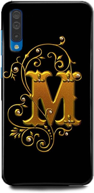 FIKORA Back Cover for Vivo S1/1907 M LETTER PRINTED  (Multicolor, Hard Case, Pack of: 1)